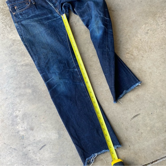 The Flathead Japanese raw selvedge heavyweight denim jeans. Raw hem 29x28 - Picture 13 of 16